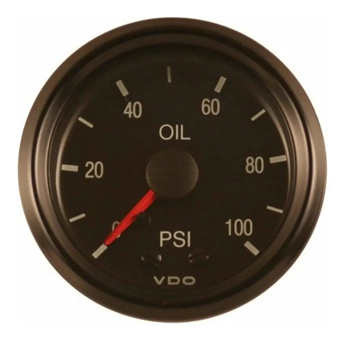 Medidor de pressão de óleo Vdo 150-030, 100 Psi