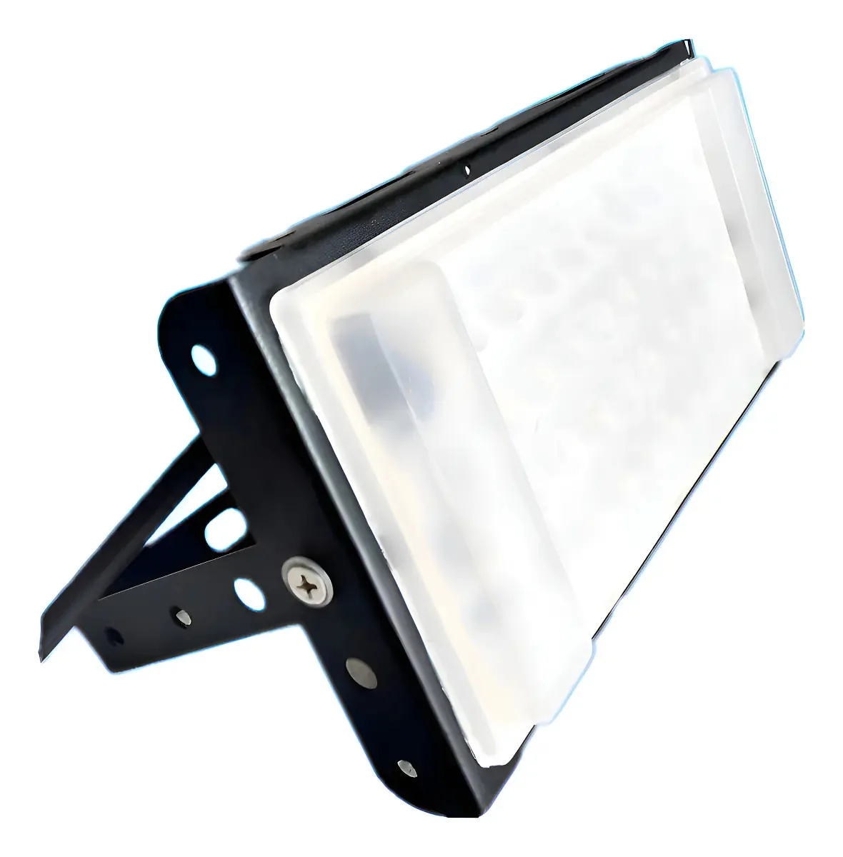 Kit 45 Refletores LED AAA Top 50W Branco Frio Modular Alumínio Preto