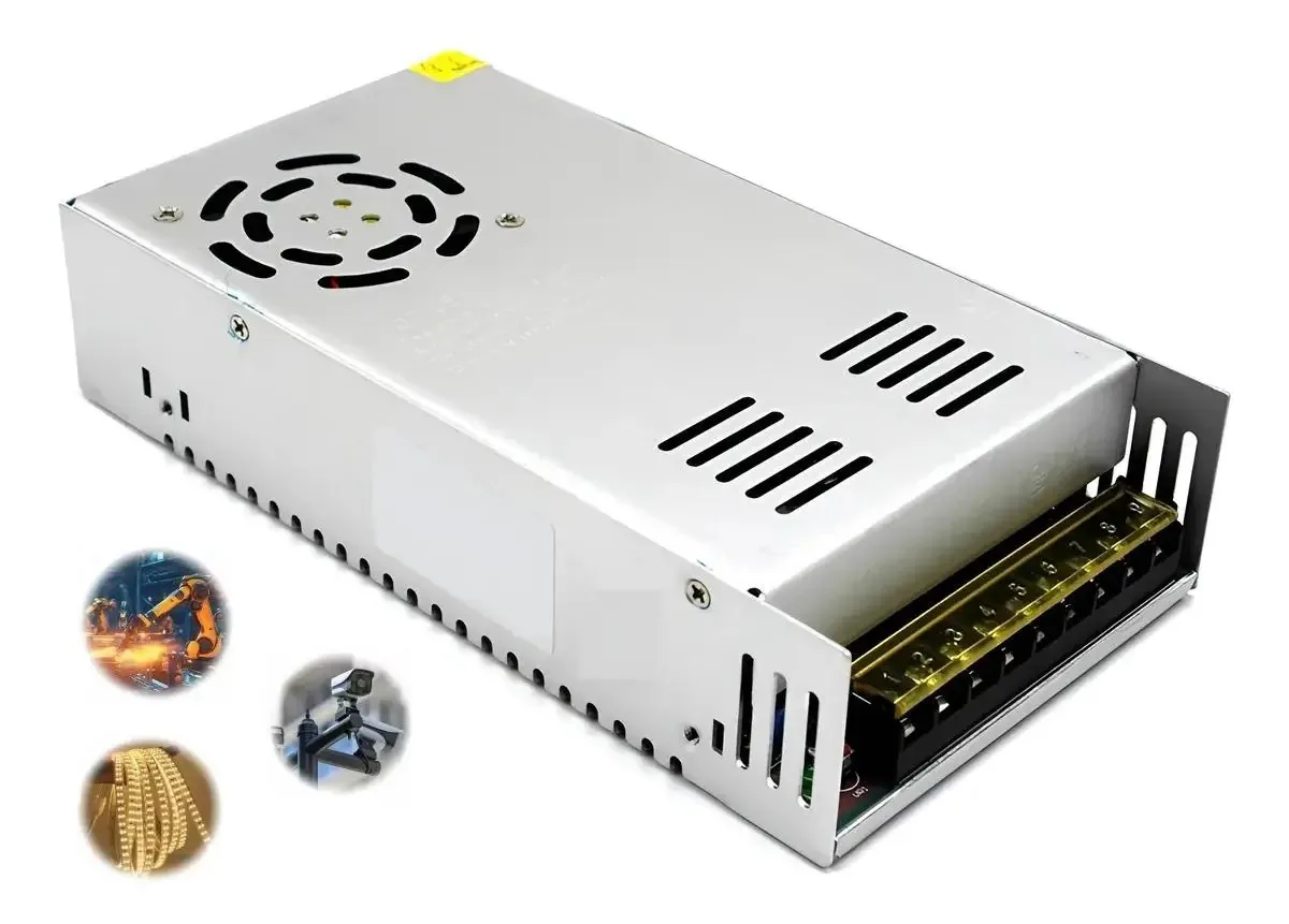 Fonte de alimentação 24V 21a 500w Transformador de metal