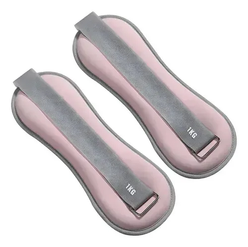 2 pulseiras e tornozeleiras ajustáveis, pesos de braços e pernas
