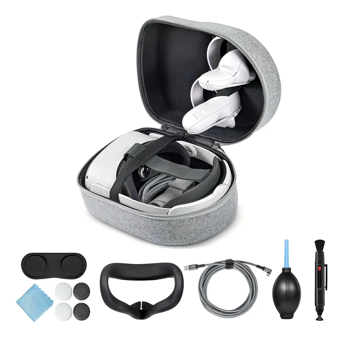 Devaso VR Óculos Realidade Virtual 64GB Azul