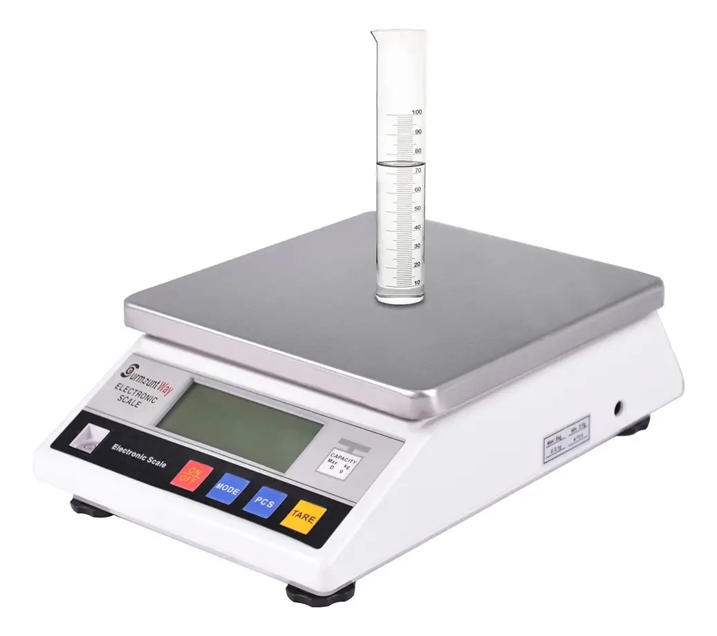 Balança analítica de laboratório de alta precisão de 5000g/0,1