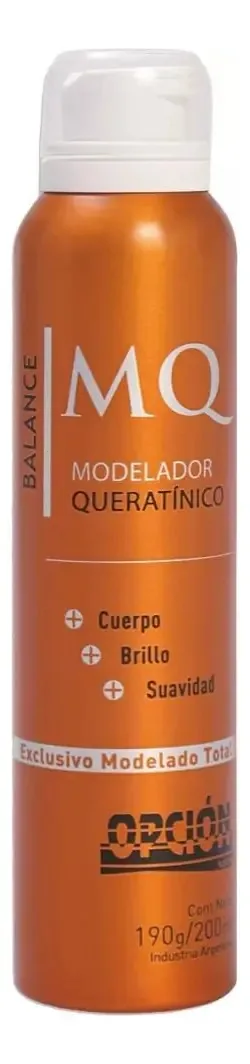 Spray Modelador Queratínico Opção Em Aerossol Com Queratina