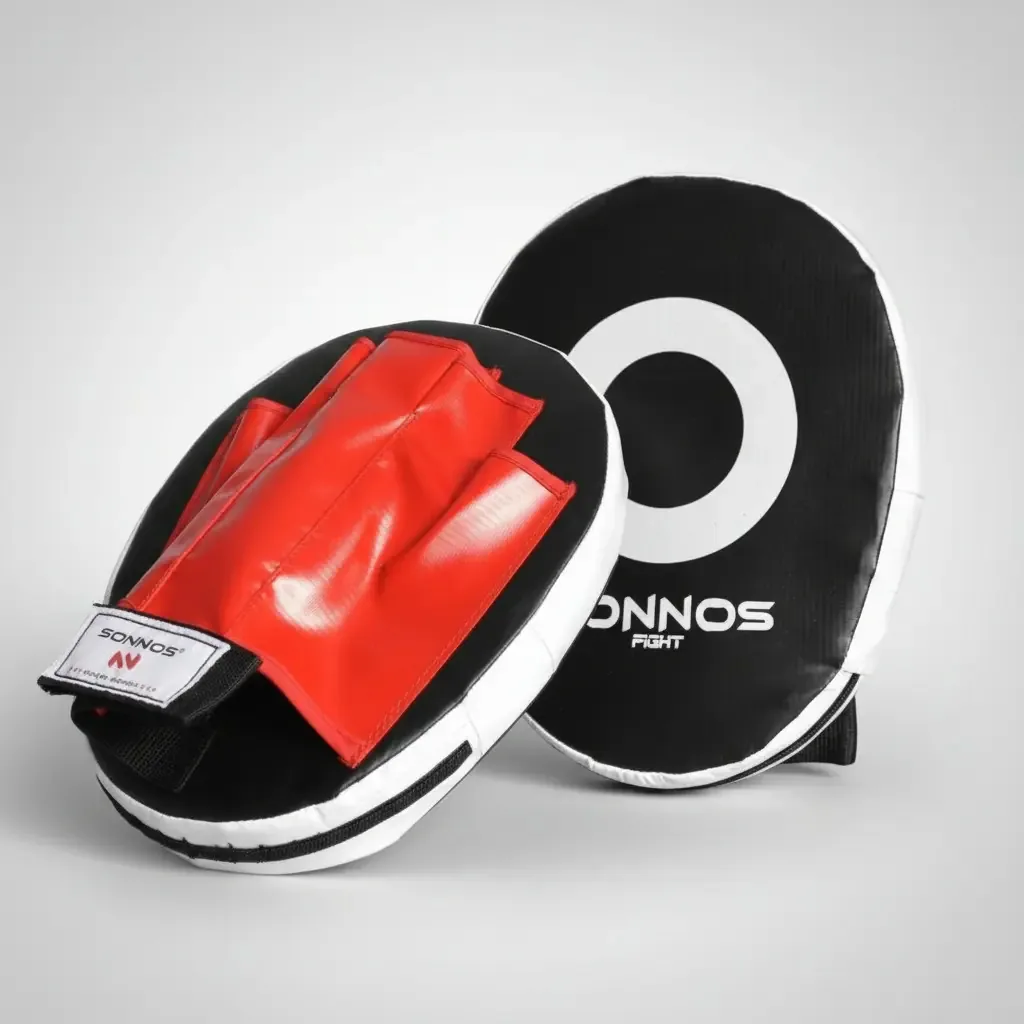 Foco Plano C/ Manopla X Par- Boxeo Artes Marciais - Fab
