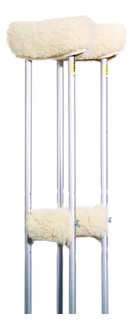 Capas de muletas Sheepette Essential Medical Supply