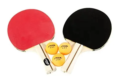 Stiga Performance Conjunto de Tênis de Mesa, Conjunto de Tênis de Mesa para 2 Jogadores, 2-player