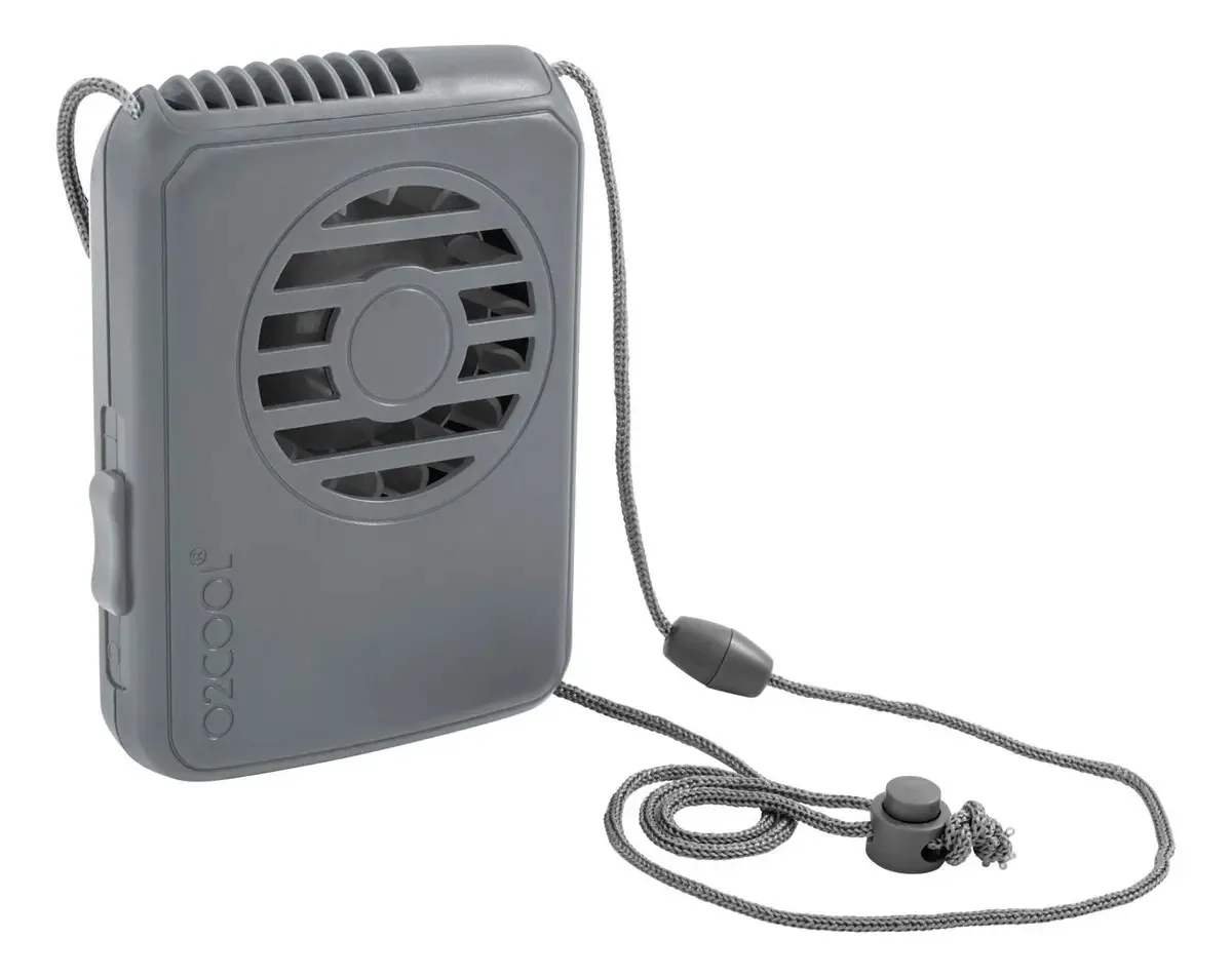 Ventilador portátil O2Cool FN0200100E048GRY - cor cinza