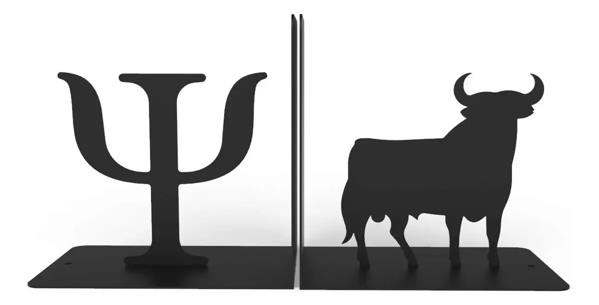 Suportes para livros Toro Y Psique - Organizador decorativo para escritório