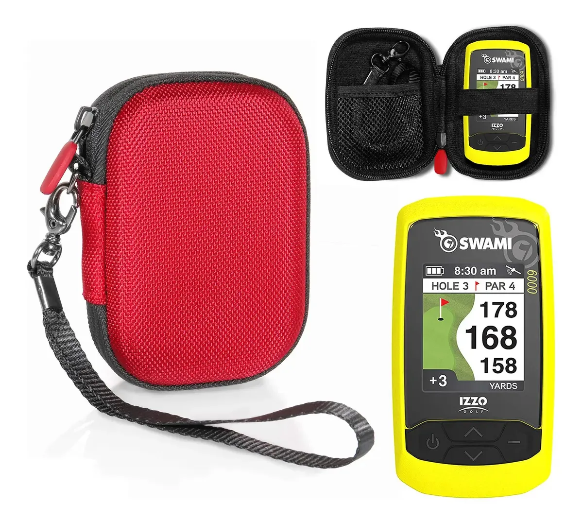 Casesack - Estojo GPS de golfe para telêmetro GPS Swami Kiss G