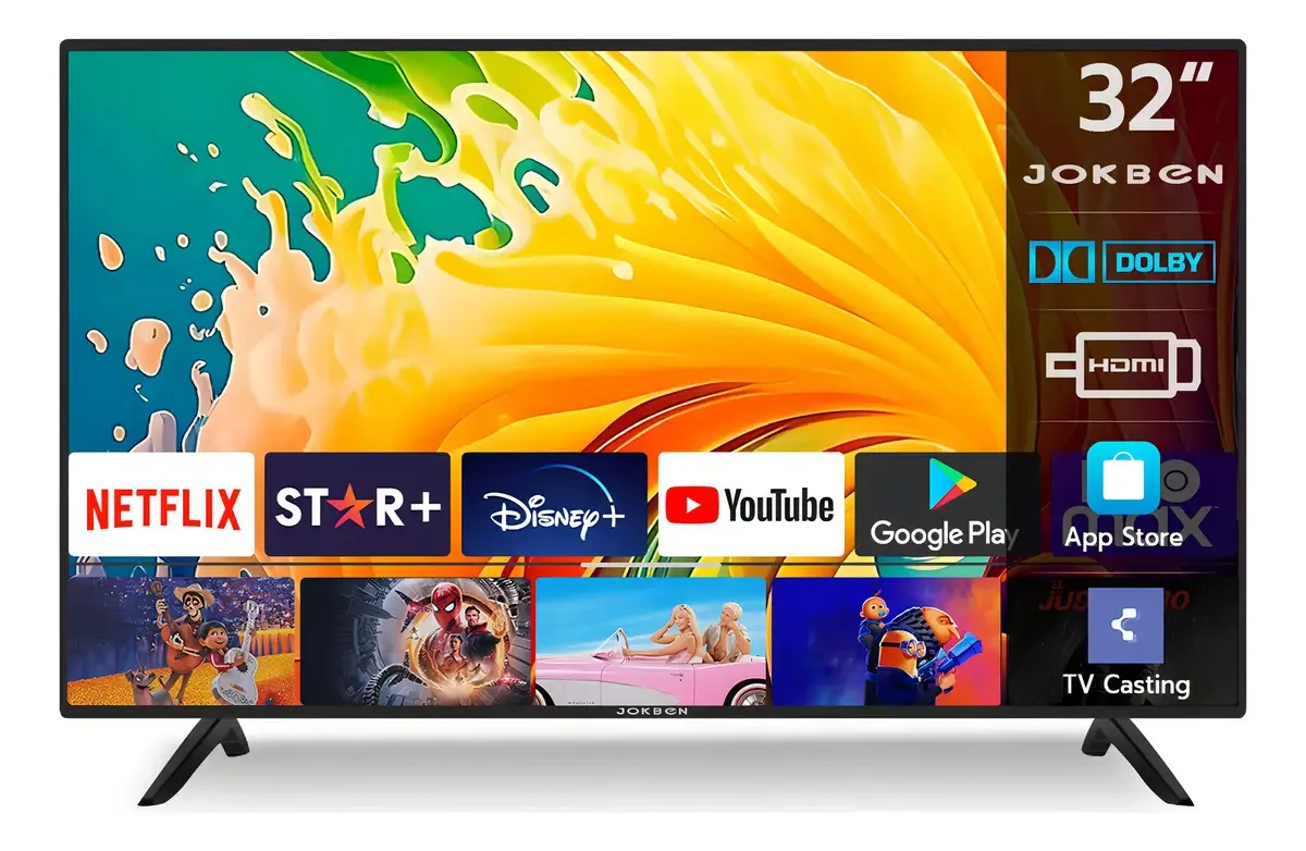 Telas De Smart Tv Android Tv De 32 Polegadas | Jokben