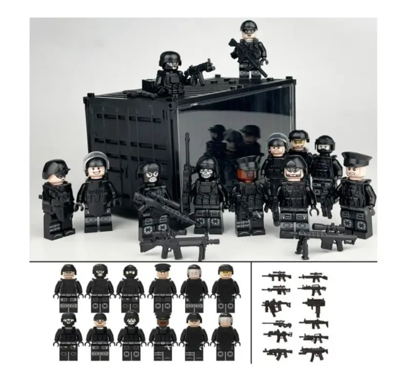 Minifiguras militares com design de soldado de brinquedo - Guardian