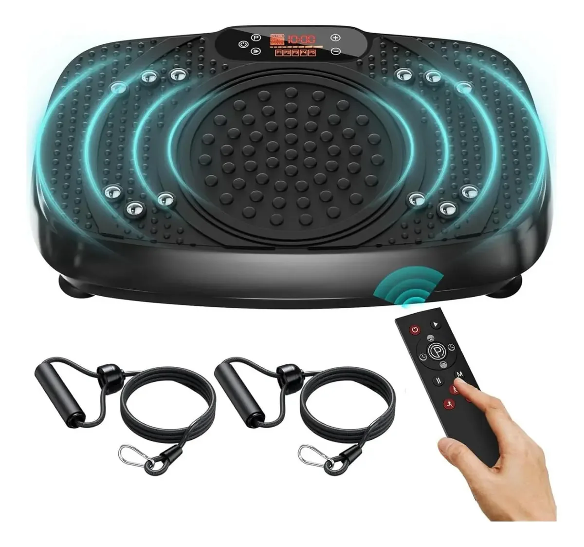 Máquina de exercícios com placa de vibração: perda de peso