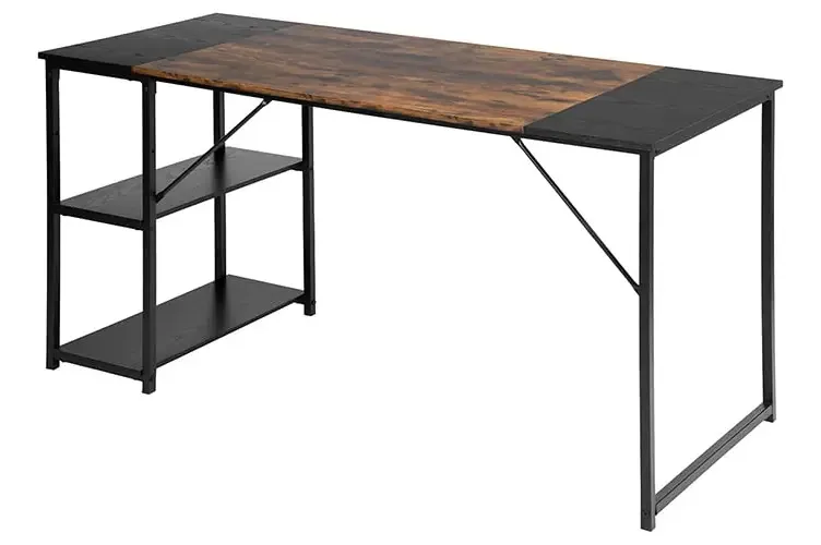 Mesa marrom Furniturer 7242