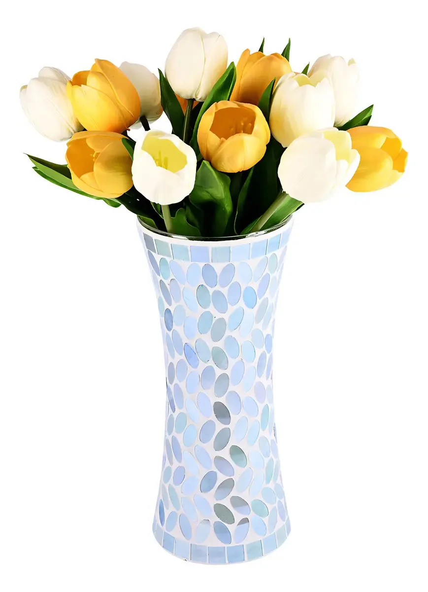Vaso decorativo moderno, vaso de flores grande, jarro