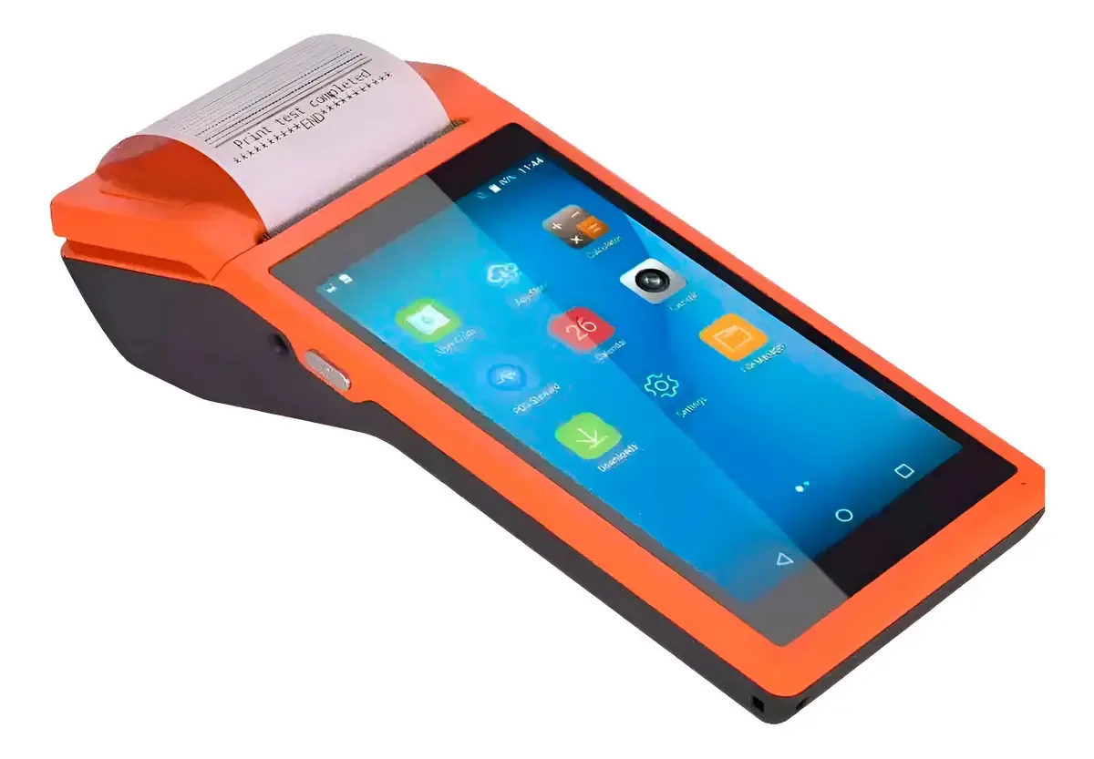 Impressora Termica Android 8.1 8gb 1gb Ram 3g Voqx Vx-v1s Laranja
