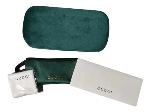 Estojo para lentes Gucci (verde)