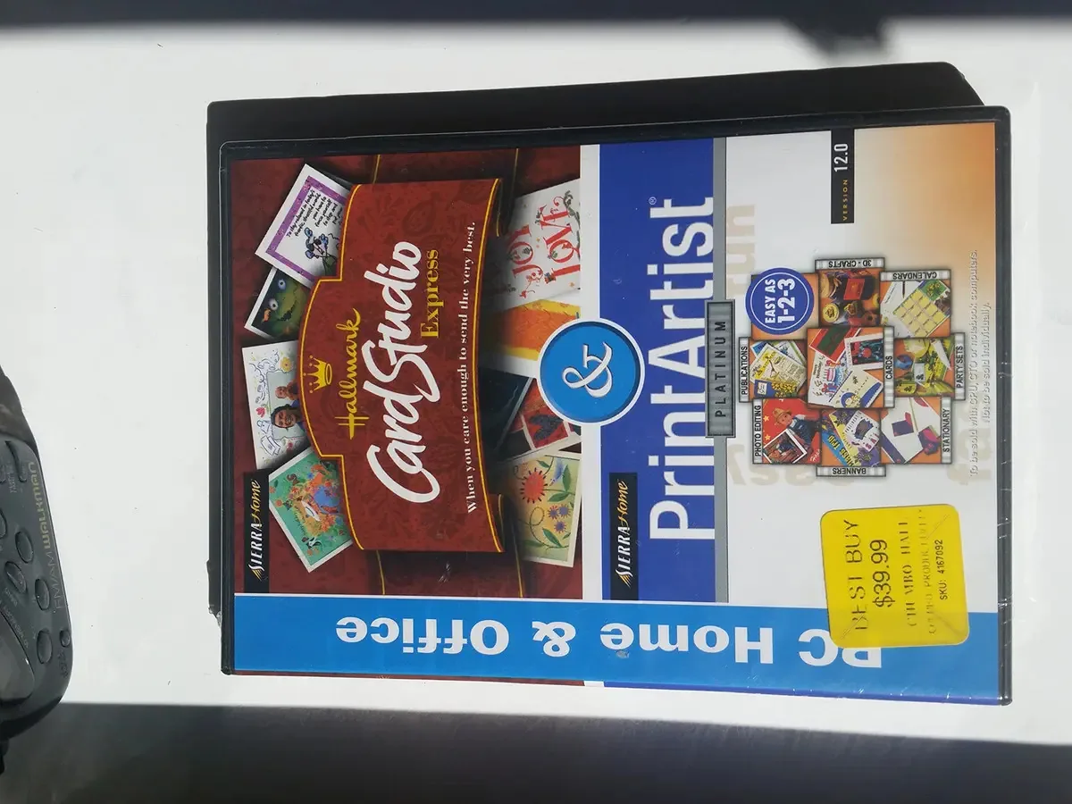 Hallmark Card Studio Express V1.0 e Print Artist Platinum V12.0