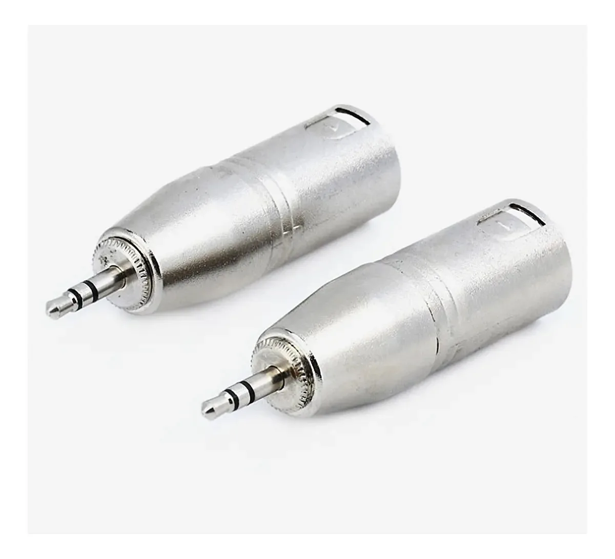 2 adaptadores XLR balanceados para 1/4 de polegada 0,2