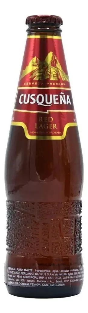 Cerveja Cusqueña Lager vermelhaclara 330ml