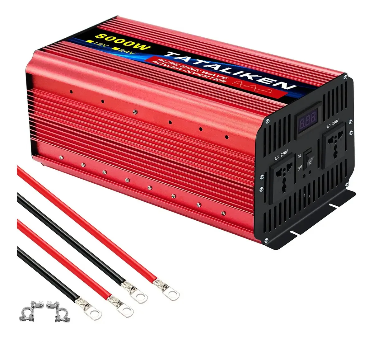 Conversor Inversor 8000w 12v 220v Onda Senoidal Pura