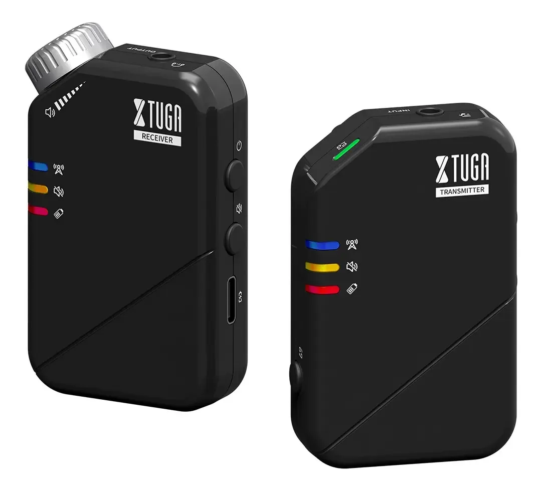 Sistema de monitoramento sem fio Xtuga 2.4g In-Ear J02s