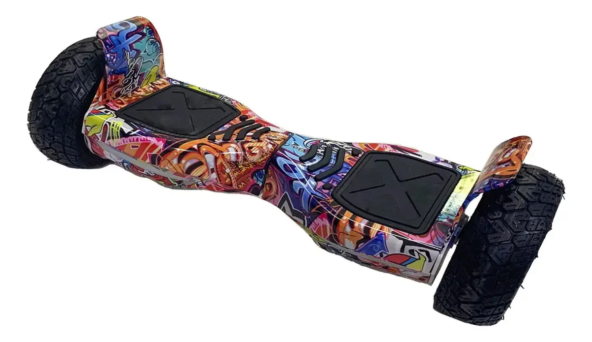 8,5 Polegadas Cross Off Hoverboard Skate Electrico Bluetooth Cor Colorido