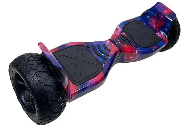 8,5 Polegadas Cross Off Hoverboard Skate Electrico Overboard Cor Galaxy
