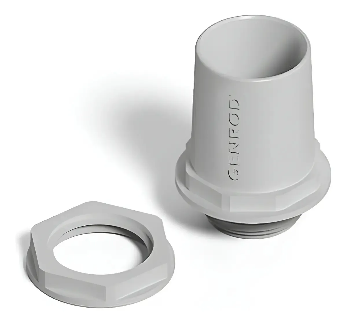 Conector de PVC de 25 mm (1 ) para tubos rígidos e corrugados X 20u