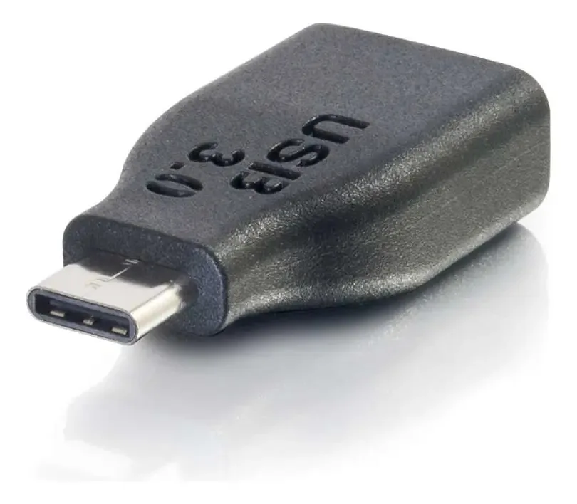 Adaptador C2g Legrand Usb 3.0, adaptador USB C para A, adaptado. Cor: Preto