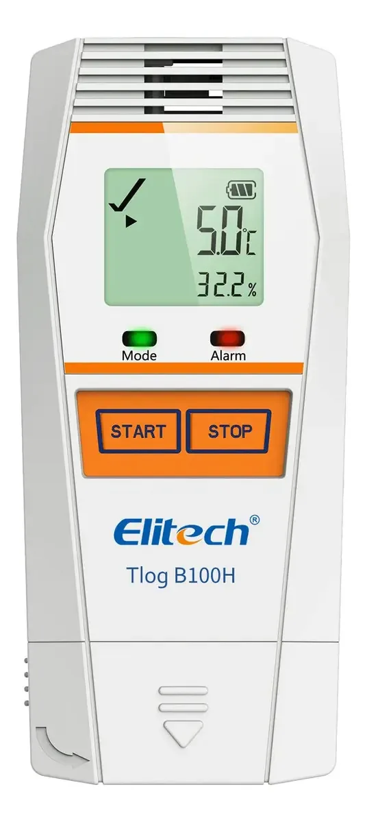 Registrador de dados de temperatura Bluetooth digital Elitech Tlog B100h