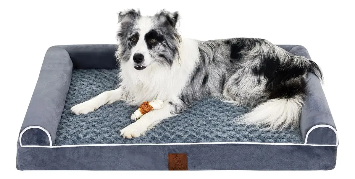 Cama ortopédica para cães grandes, camas impermeáveis para