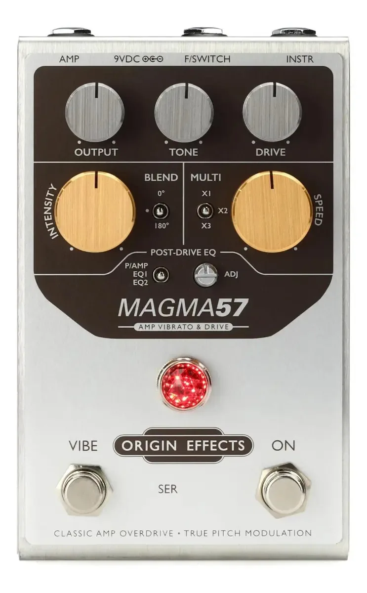 Magma57 Amp Vibrato e efeitos de fonte de condução