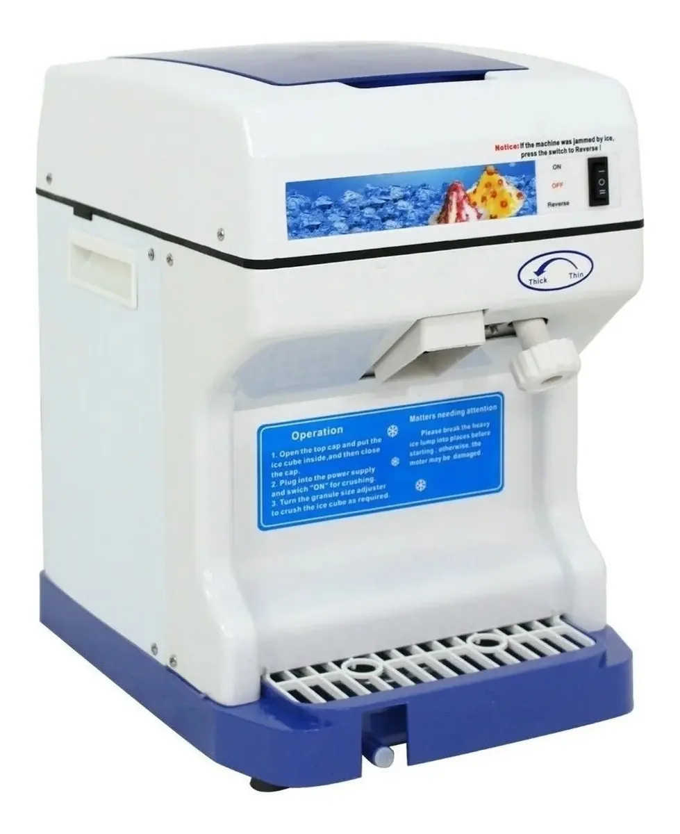Máquina elétrica de trituração de cone de gelo