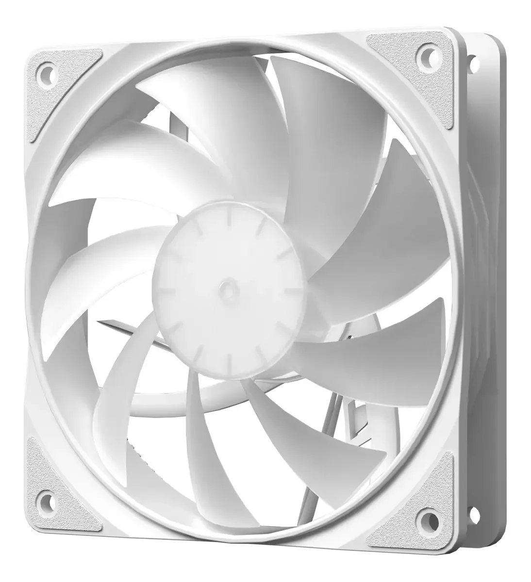 Ventiladores de PC silenciosos de 120 mm sem luz Ventilador de PC LED branco