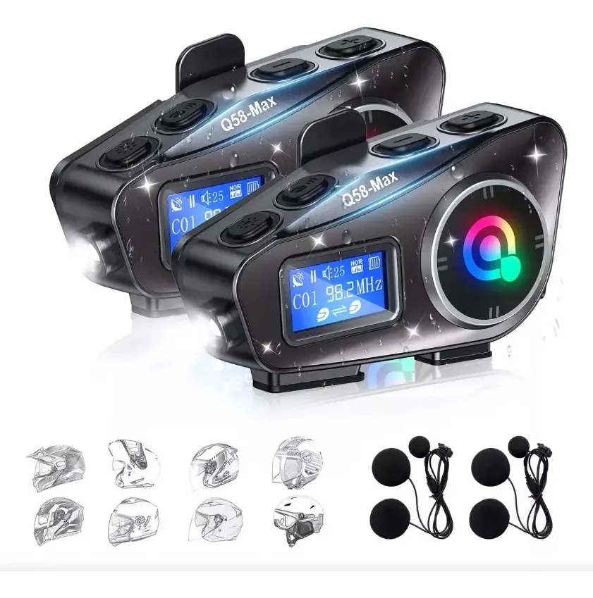 Intercomunicador de áudio para Moto Q58-max 2pc Sealight