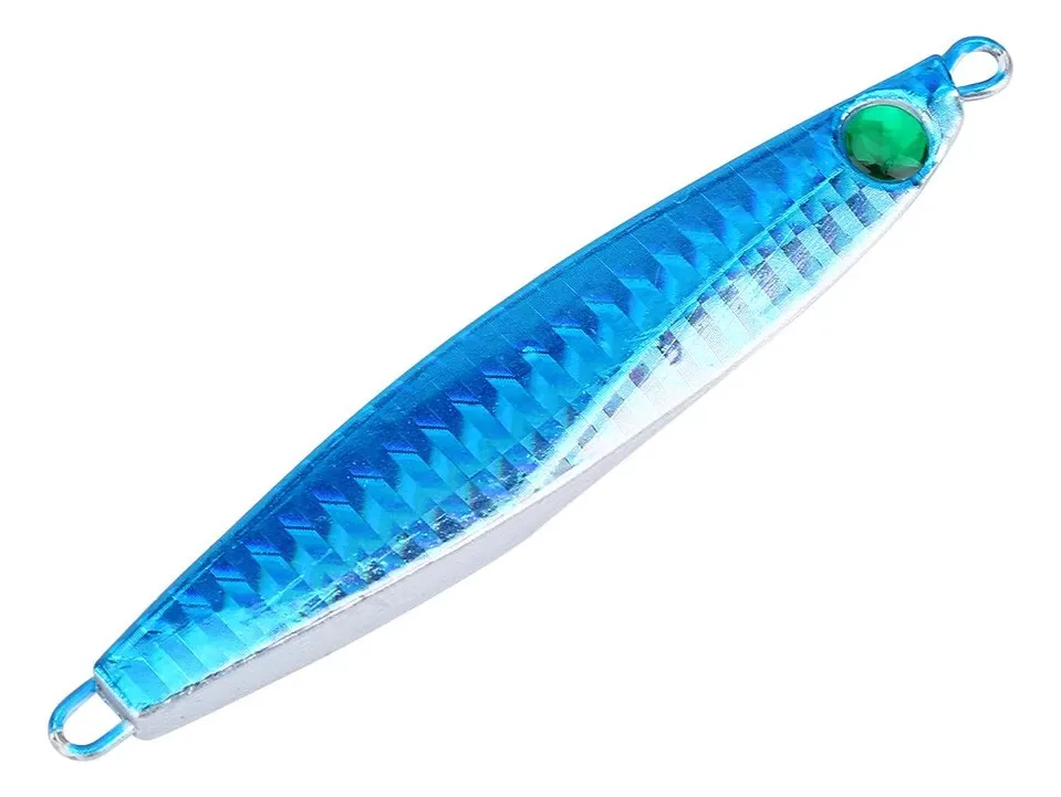 Iscas de Pesca Asixx, Jigs de Metal ao Ar Livre Crankbait Lápis Iscas Duras Acessórios de Pesca Adequados para Pesca em Água Doce e Salgada (10 * 6 * 2cm-a)