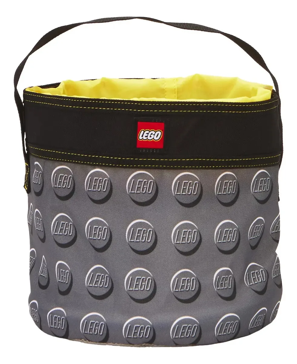 Balde Lego Webbing, cinza