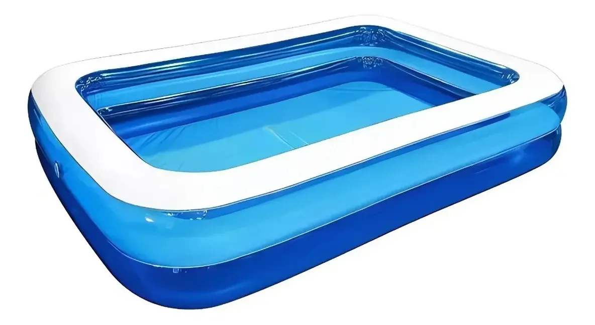 Piscinas infláveis Desitadesi Piscinas infláveis 200x150x50cm Piscinas infláveis Piscina inflável retangular Grandes piscinas aráveis Grandes piscinas infláveis
