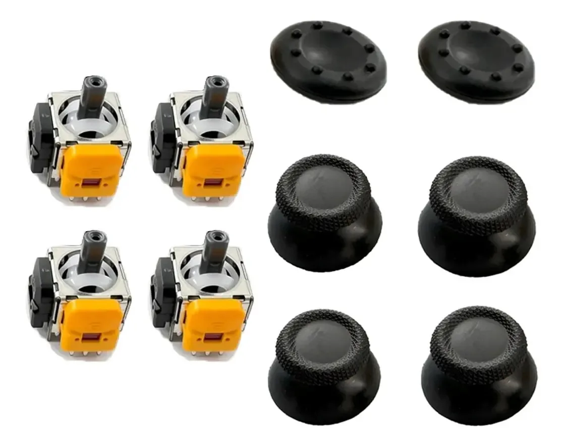 Potenciômetro magnético de efeito Hall com 4 joysticks para mesa PS5 +