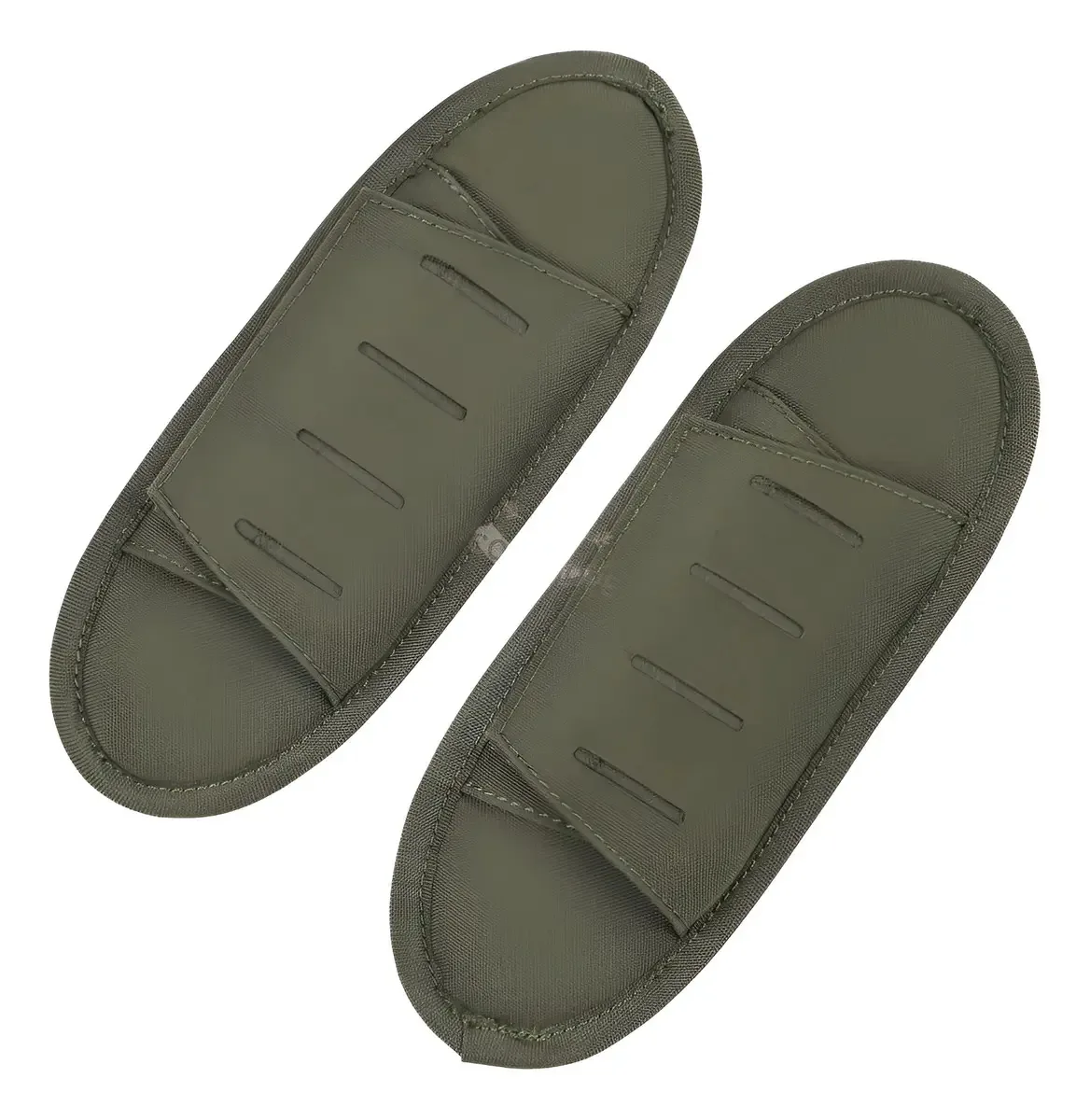 2 ombreiras táticas para coletes táticos, mochila, cor de viagem verde