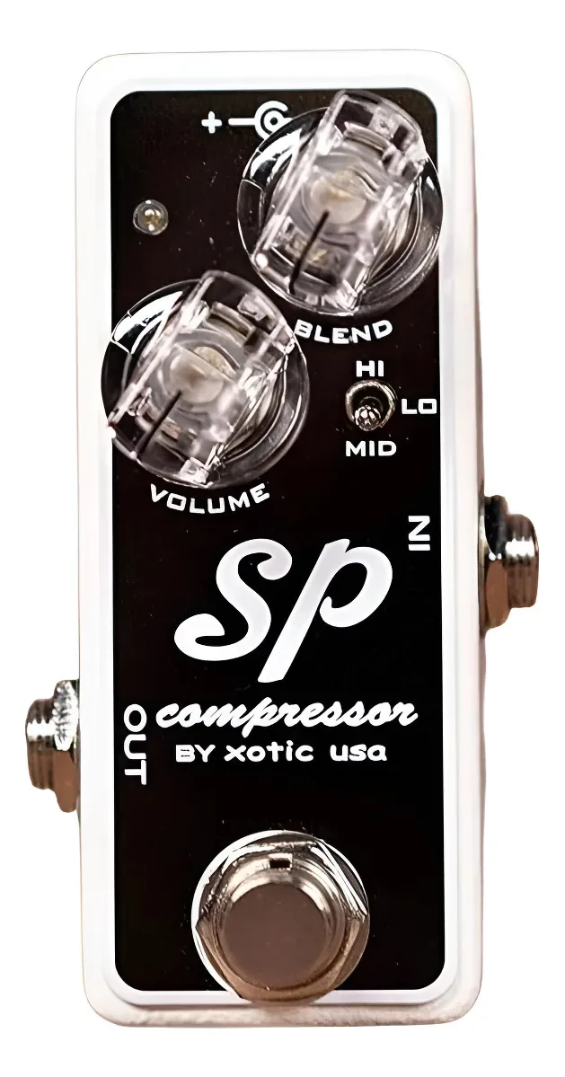 Exotic Effects Sp. Pedal de efeitos de compressor branco