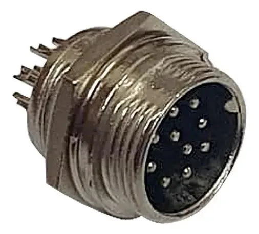 4 Conector Mike Gx16 10 Pin. Macho Painel Hoverboard Aviação