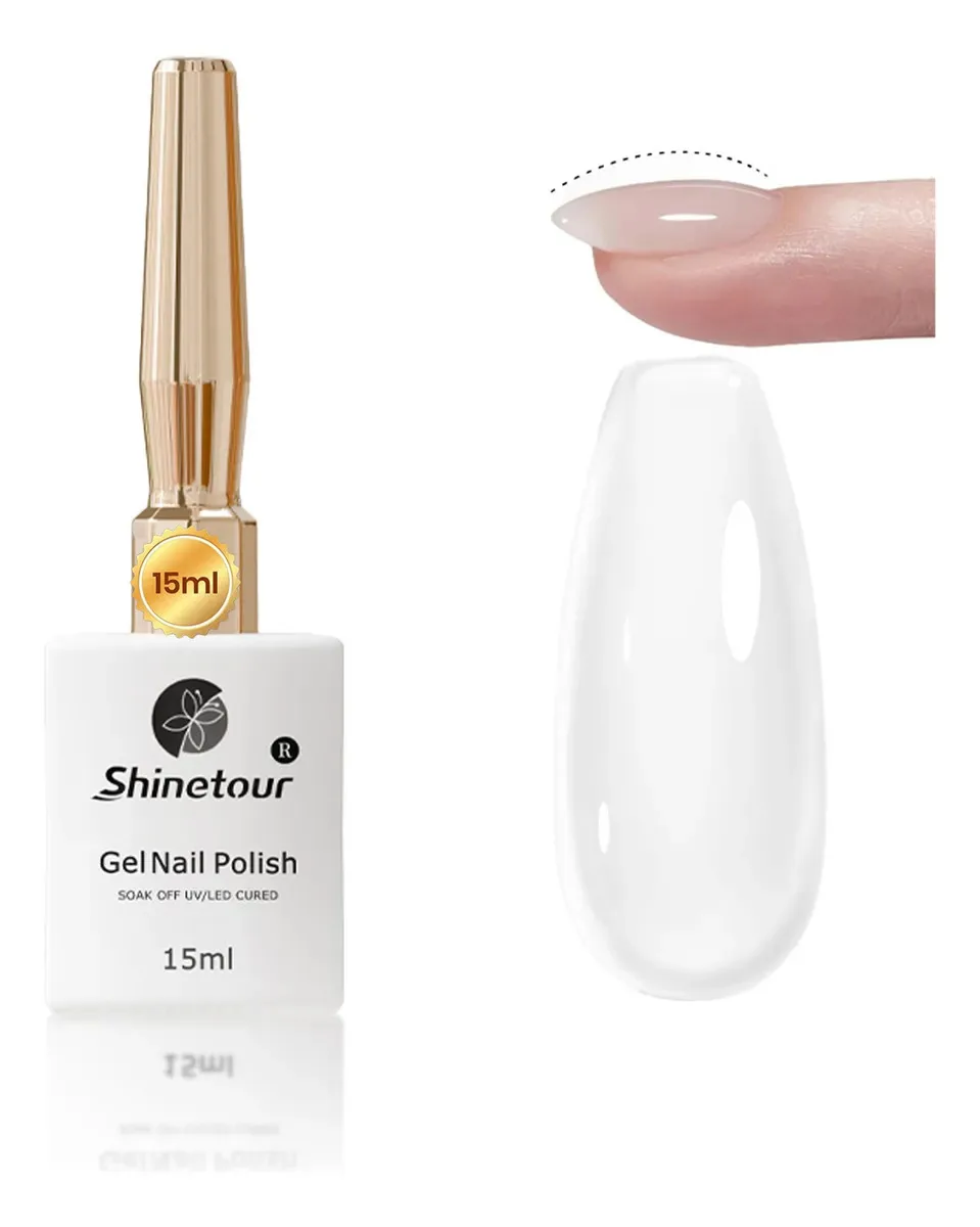 Verniz de gel de construção, esmalte de construção, fortalecimento de unhas
