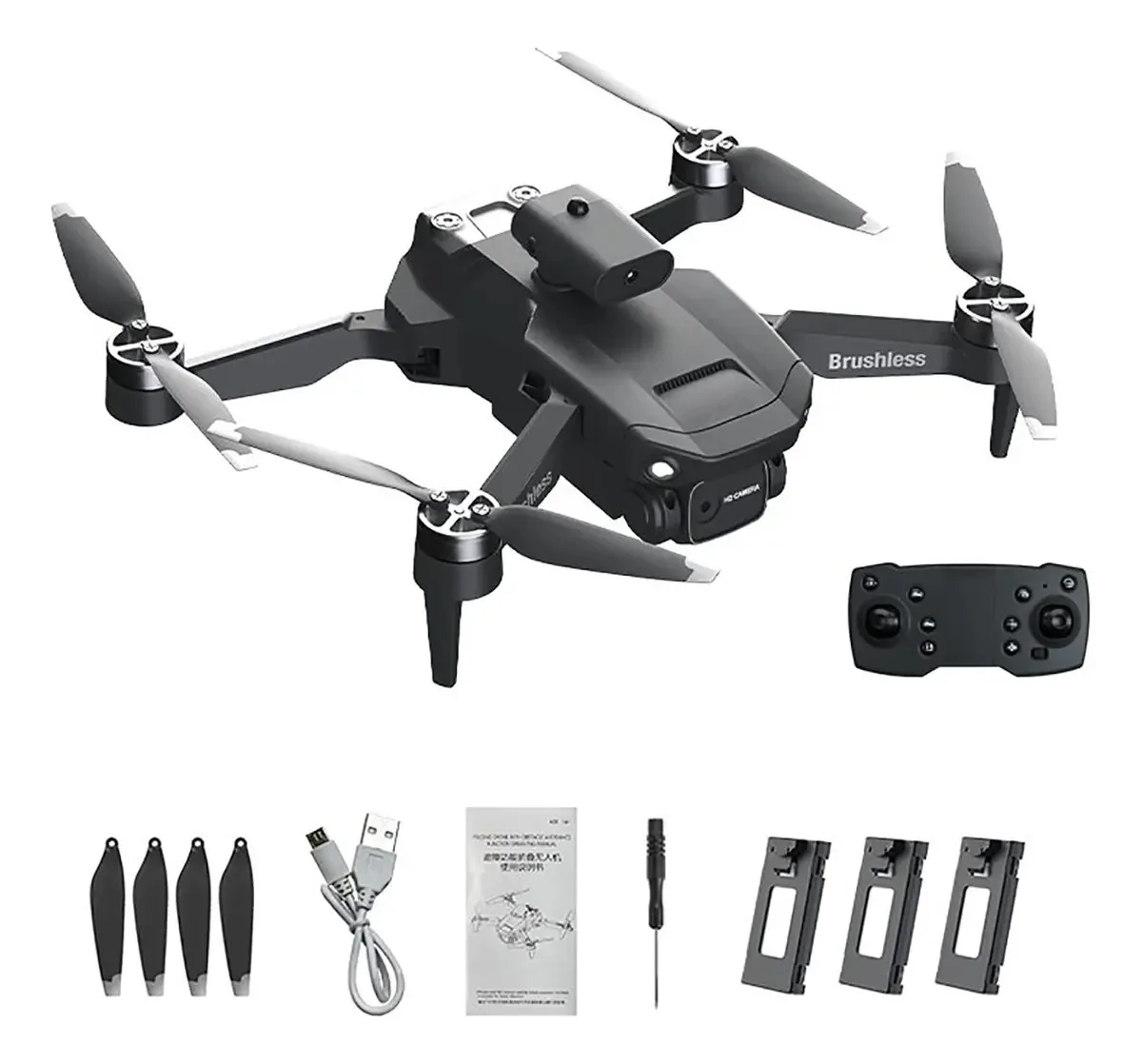 Drone com câmera 8k, decolagem e pouso automáticos, 360
