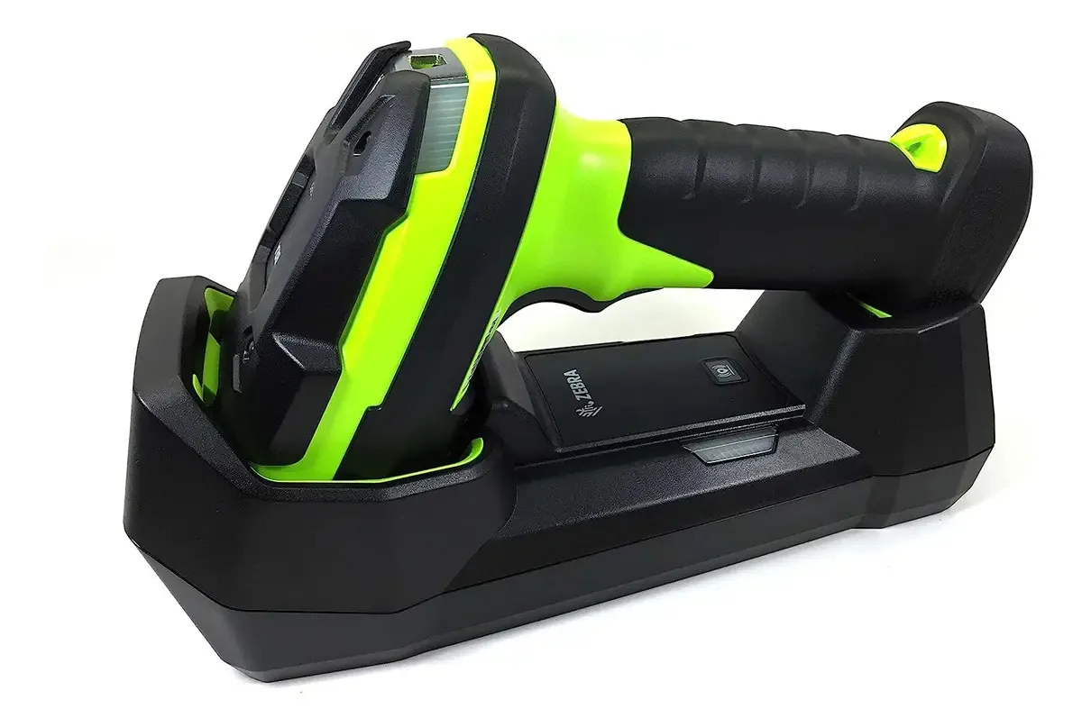 Scanner de código de barras 1D sem fio ultrarresistente