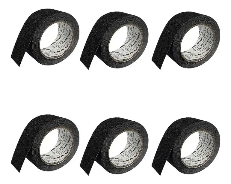 Pacote de fita antiderrapante espessa e resistente, 6 unidades completas