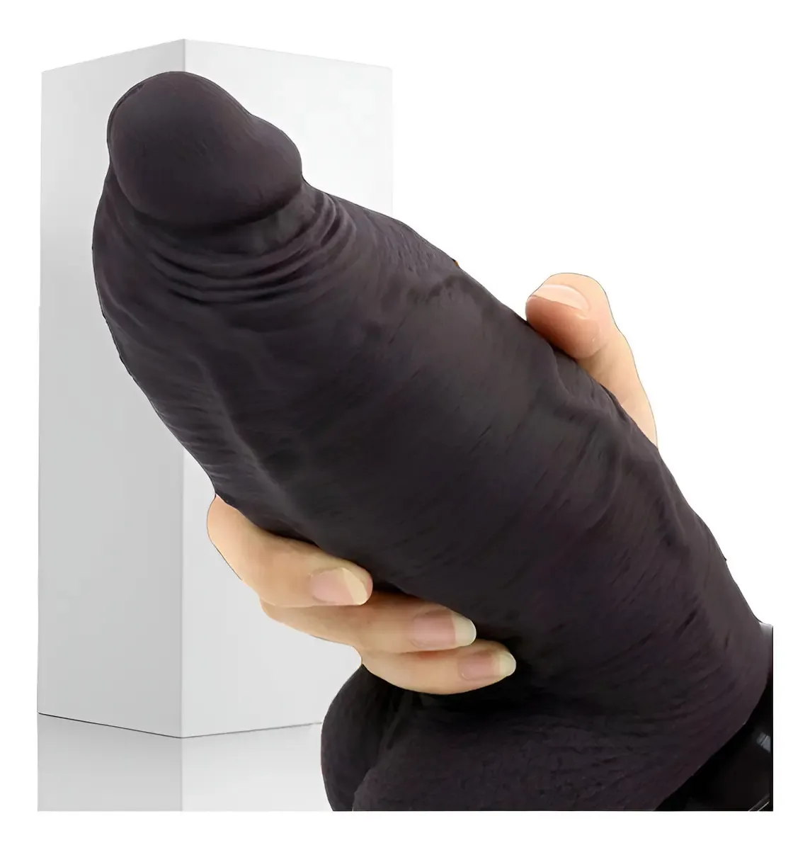 Pênis fálico falso realista com ventosa gigante de silicone