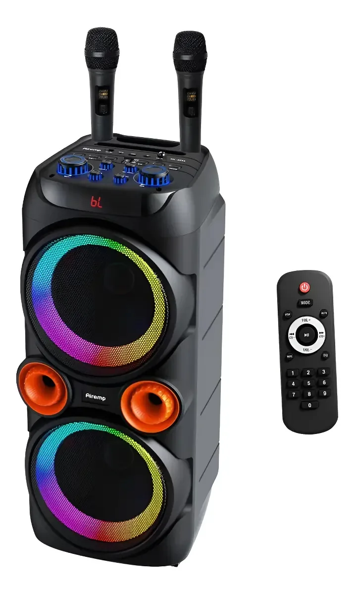 Alto-falante estéreo Bluetooth portátil Clear Audio