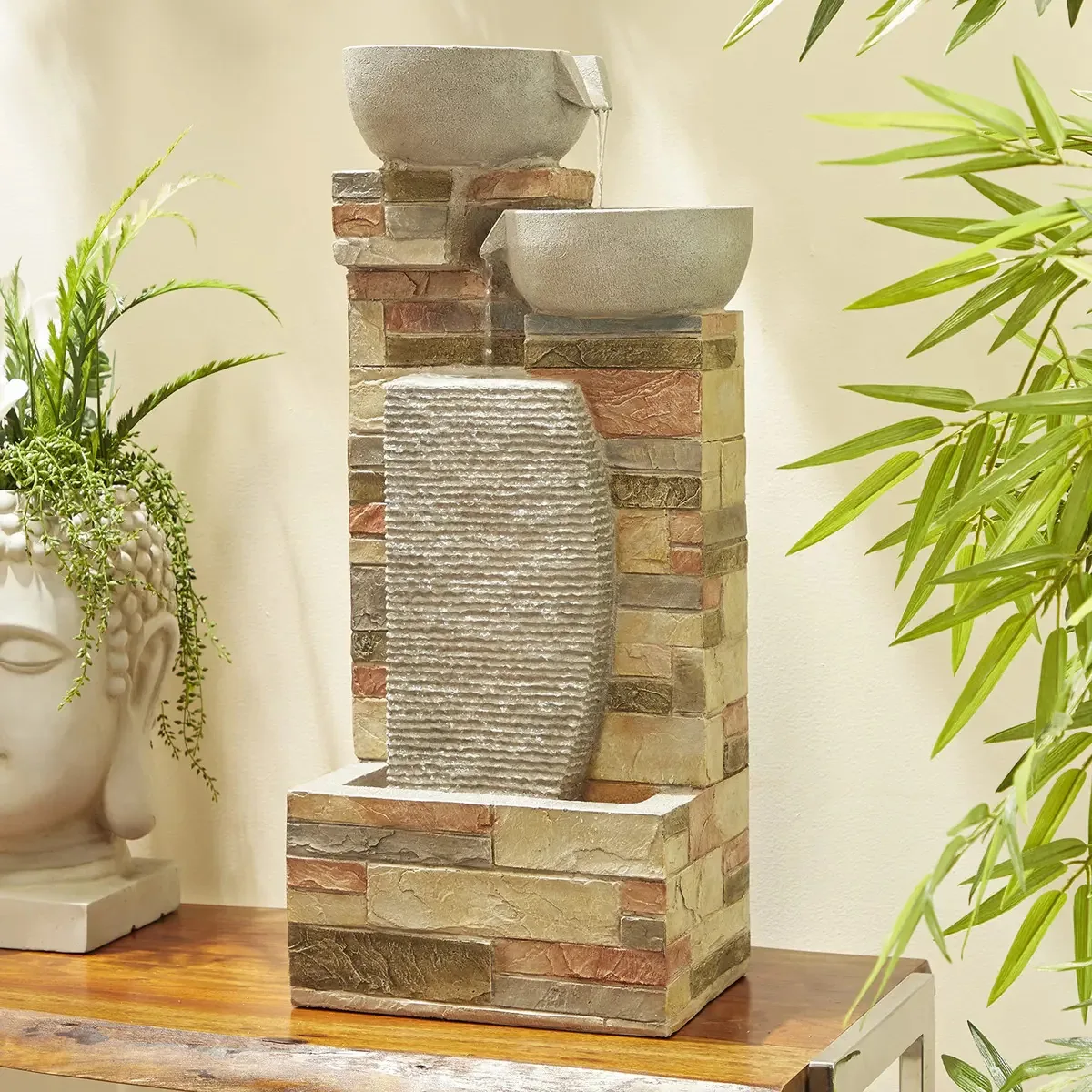 Fonte de água tradicional Deco 79 para ambientes internos e