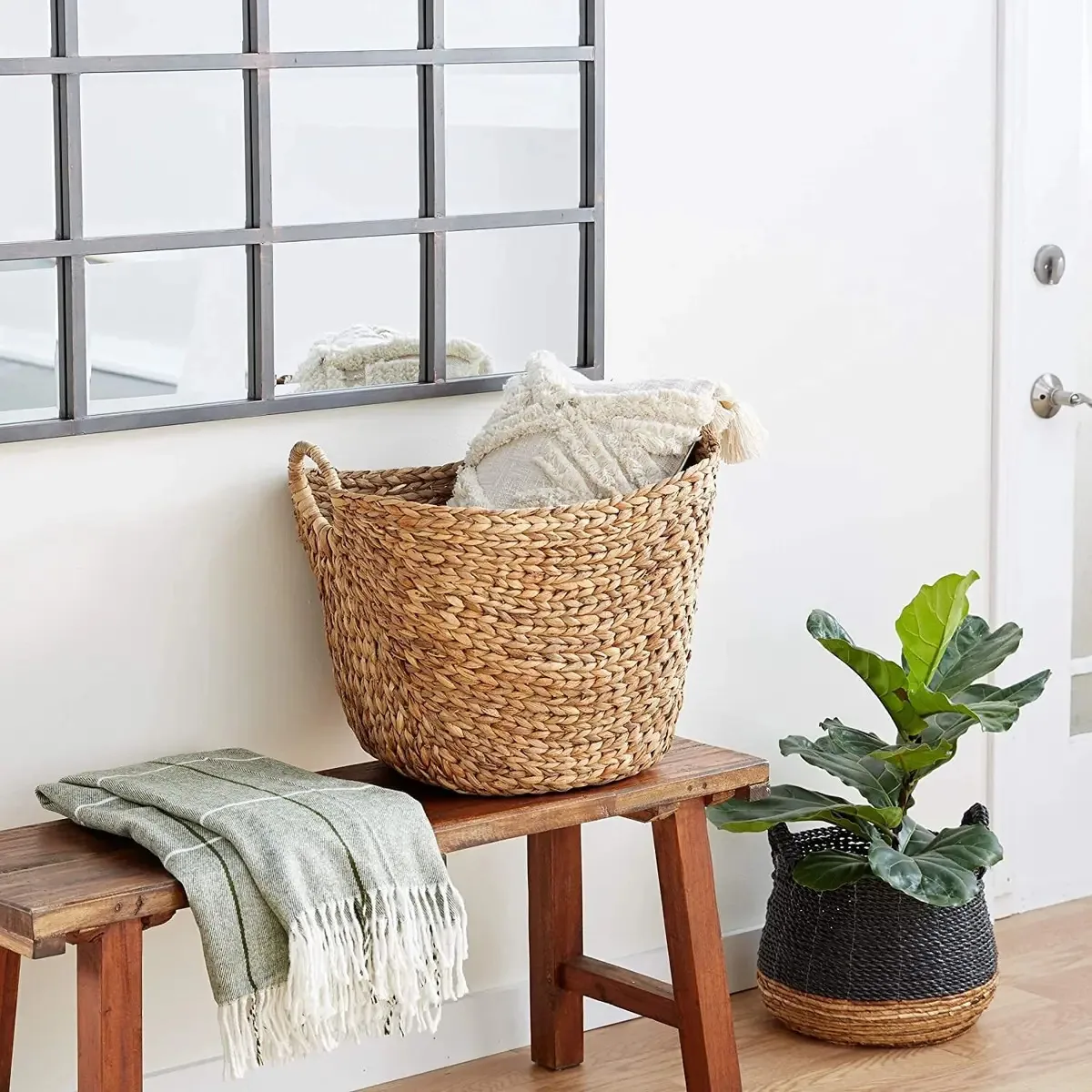 Ervas marinhas grandes Deco Cesto 79